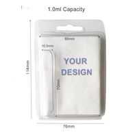 Confezione Blister in PVC Personalizzata, Design in Plastica per Piccoli Imballaggi, Contenitori a Conchiglia per Cartucce