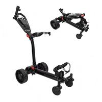 Chariot de golf électrique à quatre roues avec capacité de charge de 30 kg, autonomie de 35-40 km, moteur de 500 W, cadre en fer - Chariot de golf télécommandé