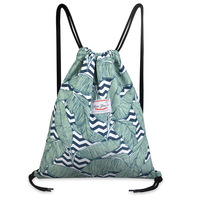 Logo personnalisé Sac à cordon Promotion Sac à provisions réutilisable sport décontracté unisexe Sacs-cadeaux en polyester Sac à dos à cordon