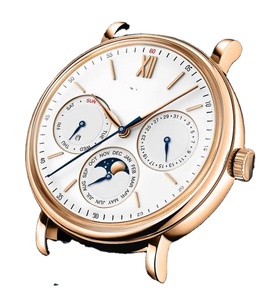 Montres pour hommes de luxe avec bracelet noir, style international, montre à quartz, verre, décontractée, classique, sportive, en alliage, bracelet en cuir, Iwcs - Product Image 1