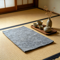 Tapis en feutre personnalisable, écologique, anti-rayures, réutilisable pour la protection du sol en maternelle, garderie, maison, salle de jeux