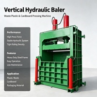 Presse à carton pour l'industrie du papier, machine de compression et d'emballage de déchets de papier, presse à balles de carton