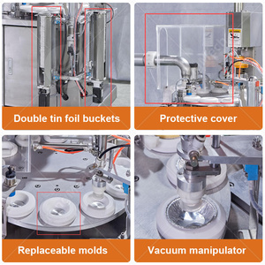 Máquina Comercial Eléctrica para Hacer Tartaletas Grandes, Prensa para Tartaletas, Máquina para Hacer Tartas de Huevo - Product Image 4