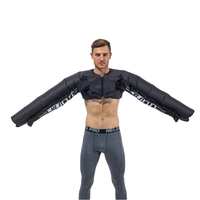Appareil de thérapie par compression d'air à télécommande sans fil avec écran LCD, bottes de massage pour les jambes, pour soulager les douleurs corporelles et des pieds, masseur de pieds