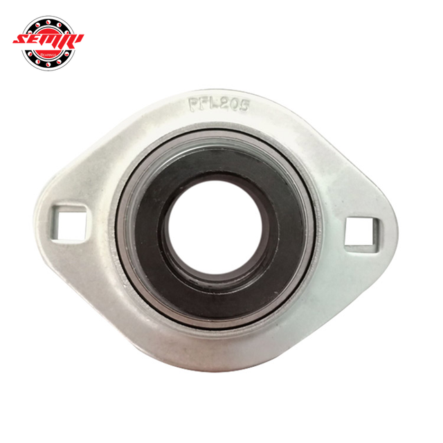 PFL206 1 Set of Oval 2 Bolt Pressed Steel Bearing Housing for UC206