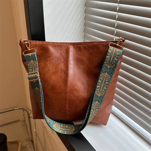 Bolso Tote de Color Sólido a la Moda para Mujer, Bolso de Hombro Casual Versátil con Cierre para Uso Diario, Bolso Moderno que Combina con Todo - Product Image 1