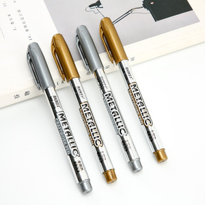 Commerci all'ingrosso <span class=keywords><strong>oro</strong></span> argento inchiostro metallico artigianato penne <span class=keywords><strong>vernice</strong></span> marker - Product Image 5