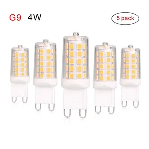 40wハロゲン交換省エネストロボなしちらつきなし3w 4w 5w 6w G9 LED電球