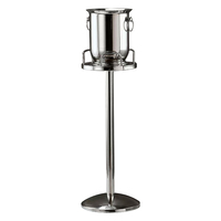 Seau à champagne de luxe avec support pour KTV, seau à glace pour fête en plein air