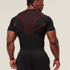 Camiseta Deportiva de Compresión ONYX 5.0 para Hombre, Camiseta Ajustada para Gimnasio, Fitness, Culturismo, Secado Rápido, Manga Corta, 180 Gramos - Product Image 4
