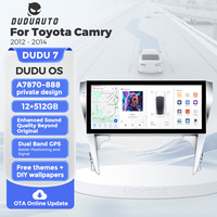 Radio para Auto DUDUAUTO DUDU7 A7870 AKM7739 DSP QLED RCA 5.1 para Toyota Camry 2012-2014 XV50 Early