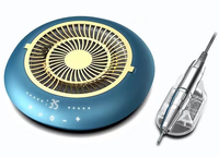 Perceuse à ongles professionnelle 2 en 1 35000 tr/min + dépoussiéreur à ongles à forte aspiration 60W