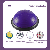 Pelota de Equilibrio de PVC Grueso Antiexplosión de Alta Resistencia, No Tóxica, de 46 cm, para Yoga, Pilates, Fisioterapia, Entrenamiento y Ejercicio
