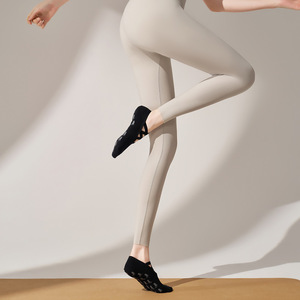 Calcetines de Yoga Transpirables, Cortos, de Color Sólido, para Otoño, Calcetines para Adultos, Deportes de Interior, de Algodón, Absorbentes de Sudor, Antideslizantes - Product Image 2