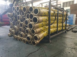 Tuyau de livraison en caoutchouc renforcé de fil d'acier résistant à l'huile, 4 couches, pour le pompage du béton et le transfert de boues - Product Image 5