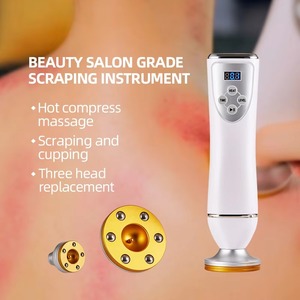 Rouleau chauffant électrique sans fil <span class=keywords><strong>Cupping</strong></span> <span class=keywords><strong>Massage</strong></span> Body Shaping Full Body <span class=keywords><strong>Face</strong></span> Anti-Cellulite Gua Sha Scraping Massager - Product Image 2