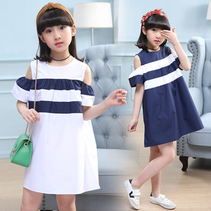 Vestidos de Algodón con Bordado para Niños al por Mayor, Ropa Infantil RU - Product Image 2