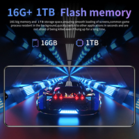 Téléphone portable intelligent Android 12 S23 ULTRA original 16 Go + 1 To, 48 MP + 108 MP, déverrouillage facial, écran intégral, vente chaude