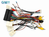 Harness Kabel Navigasi Stereo Mobil Dengan Decoder CANBUS Kompatibel Dengan Hyundai IX35-XP Kabel Adaptor AUX Kamera RCA