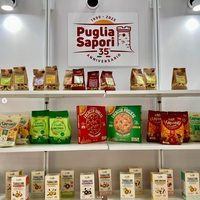 Gemaakt in Italië Traditionele Knapperige Zoute Glutenvrije Tarallini met Rozemarijn 6x30g (180g) ForAlle Re S.r.l.