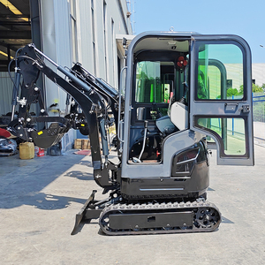 Лидер продаж: мини-экскаватор 1,5 тонны с гидравликой, стандартом EPA Euro 5 и сертификатом CE, для сельского хозяйства, с нулевым выносом задней части, цены - Product Image 3