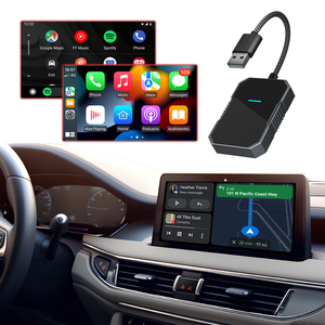 Artisan อะแดปเตอร์อลูมิเนียม CarPlay ไร้สายส่วนบุคคลเล่นในรถยนต์สำหรับ <span class=keywords><strong>Apple</strong></span> <span class=keywords><strong>Android</strong></span> dongle อัตโนมัติ - Product Image 1