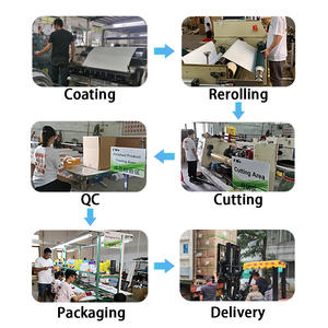 شريط لاصق أكريليك مخصص لختم الكرتون، شريط تغليف شحن للصناديق، شريط لاصق شفاف من البولي بروبيلين الموجه ثنائي المحور مع شعار - Product Image 6