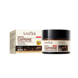 Ventas al por mayor 100% Pure Coffee Bean <span class=keywords><strong>Cafe</strong></span>ína Retinol <span class=keywords><strong>Cafe</strong></span>ína Antiarrugas Antienvejecimiento Fade Dark Circle Face Crema para <span class=keywords><strong>el</strong></span> cuidado <span class=keywords><strong>de</strong></span> la piel - Product Image 5