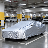 Housse de voiture en PEVA texturé épaisse et imperméable, universelle, résistante aux intempéries, au soleil, à la poussière, à la neige et aux UV, pour l'extérieur