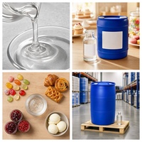 Maltitol liquide transparent et visqueux à faible teneur en calories, sans sucre, édulcorant pour bonbons, pâtisseries, boissons, dentifrice et bain de bouche – Approvisionnement direct usine