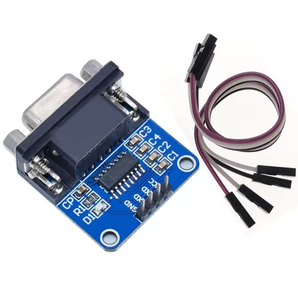 Module convertisseur de Port série MAX3232 RS232 avec connecteur <span class=keywords><strong>DB9</strong></span> MAX232 Ttl-Rs232 convertisseur bidirectionnel <span class=keywords><strong>PCB</strong></span> & PCBA - Product Image 1