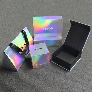 Individuell Bedruckte Premium-Hologramm Kosmetik Hautpflege Roségold Holografische Geschenkbox-Verpackung - Product Image 6
