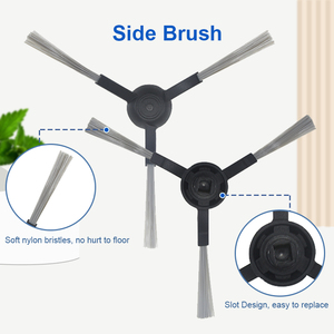 Kit de accesorios de repuesto, cepillo lateral principal, filtro HEPA, paño de limpieza compatible con STYJ02YM <span class=keywords><strong>Conga</strong></span> <span class=keywords><strong>3490</strong></span> Viomi V2 PRO V3 - Product Image 4