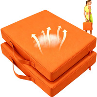 Coussin de siège de stade portable, imperméable, antidérapant, en éponge épaisse, rehausseur de siège, amovible, lavable, personnalisable disponible