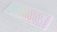 OEM RGB 2.4G BT sans fil Triple Modes 60% Clavier de jeu 83 touches Clavier de jeu 60%