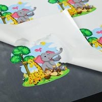 UNEWPRINT Fabricant 61cm 30m Vinyle thermocollant imprimable PU pour écosolvant