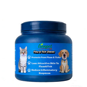 Friandises à mâcher souples pour chiens <span class=keywords><strong>et</strong></span> chats, marque privée, vermifuges, protège contre les puces <span class=keywords><strong>et</strong></span> les tiques, moins attirant pour les puces <span class=keywords><strong>et</strong></span> les tiques pour la peau. - Product Image 5