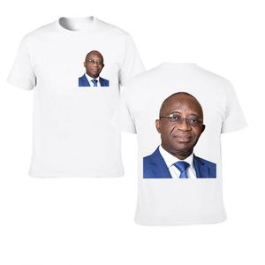 Design Customizable Round-Neck Short-Sleeved <b>T</b>-Shirts Oversized Fit for National General Election - Product Image 1
