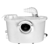 FLO400 macerateur pompe toilette douche pompe à déchets pompe à eaux usées pompe à eau avec interrupteur à flotteur