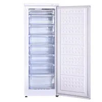 Congelador Vertical de una sola Puerta, 216L, congeladores profundos verticales para el hogar