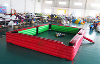Table de billard gonflable extérieure de terrain de football de jeu de sports de jeu géant anti-collision de PVC