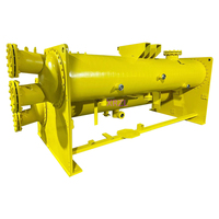 Unidad Combinada de Condensador y Evaporador de Carcasa y Tubos Hengyou, Ahorro de Energía, 1 Año de Garantía, para Enfriadores HVAC y Refrigeración Industrial