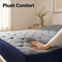 Kasur Hotel Ekspor Afrika Busa Memori Pegas Berlapis Kulit Dikemas Gulung Terkompresi Untuk Penggunaan Kamar Tidur Grosir