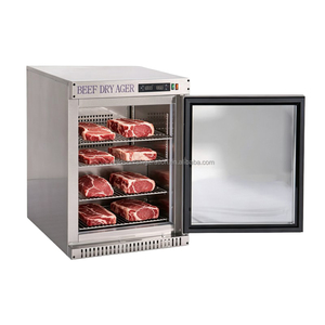 Vitrine Réfrigérée Premium pour Viande, Compacte, avec Compresseur Supérieur, Refroidissement par Air, Porte en Verre Trempé et Éclairage LED - Product Image 2
