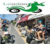 LEODOO Nouveau Buggy Tout-Terrain Électrique 4x4 pour Adultes, Pliable, Type Voiturette de Golf, Autonomie 80 km, Vitesse 50-70 km/h