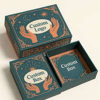 Boîte de base et de couvercle personnalisée d'usine pour jeu de société étanche tueur carte à jouer enfant éducatif Match carte à jouer boîte d'emballage