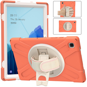 Coque de protection en silicone 10.4 pouces avec sangle de poignée, étui coloré et sur mesure pour Samsung Galaxy <span class=keywords><strong>Tab</strong></span> A T505 <span class=keywords><strong>T500</strong></span> - Product Image 4