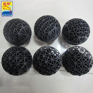 Bolas Biodegradables de PP Ecológicas de 46 mm para Purificación de Agua en Acuarios, Estanques de Koi, Material Filtrante para Acuarios, Biósfera Hecha de Plástico Duradero - Product Image 2