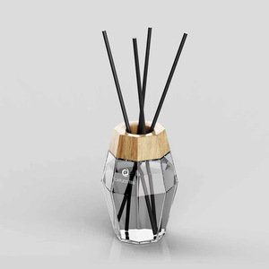 Reed <b>Diffuser</b> <b>With</b> Rattan <b>Sticks</b> Natural Fragrance For Bedroom Living Room Bathroom 60 90 Days Duration - Product Image 5