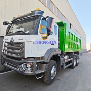 左舵驾驶全新二手371hp 400hp柴油10轮采矿砂翻斗卡车6*4中国重汽豪沃NX自卸车待售 - Product Image 2